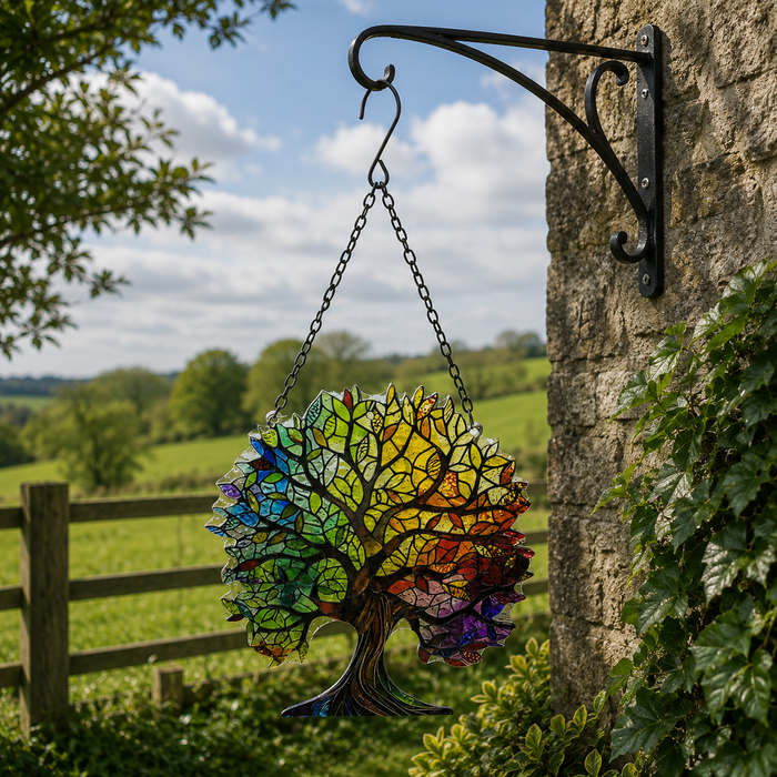 Primus Stained Cut Glass Suncatchers