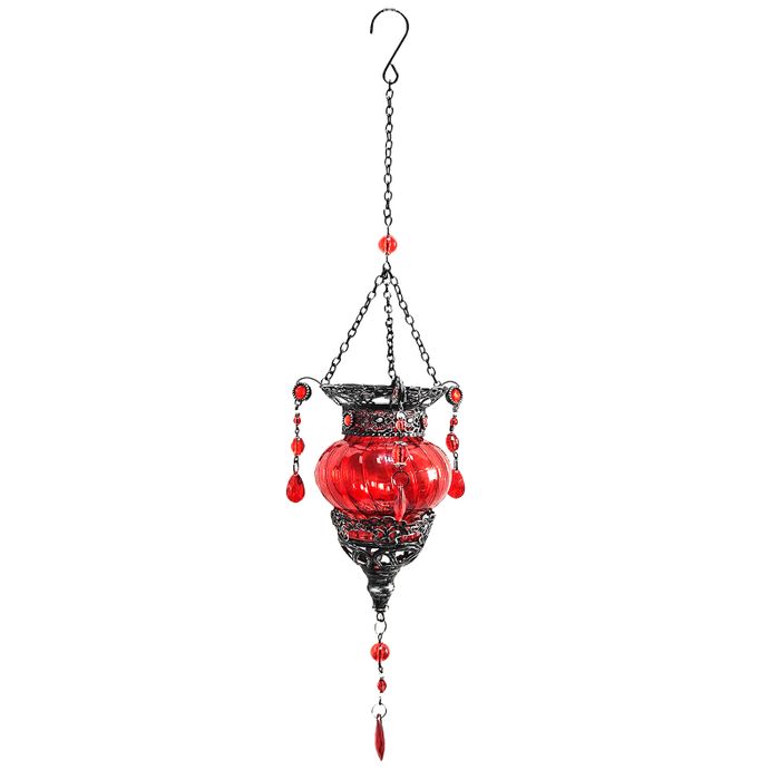 Primus Hanging Glass Moroccan Solar Lanterns