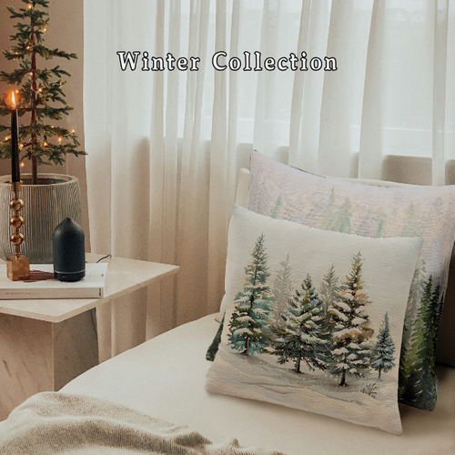 Winter Woven Cushion Collection
