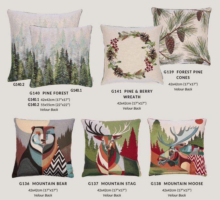 Winter Woven Cushion Collection