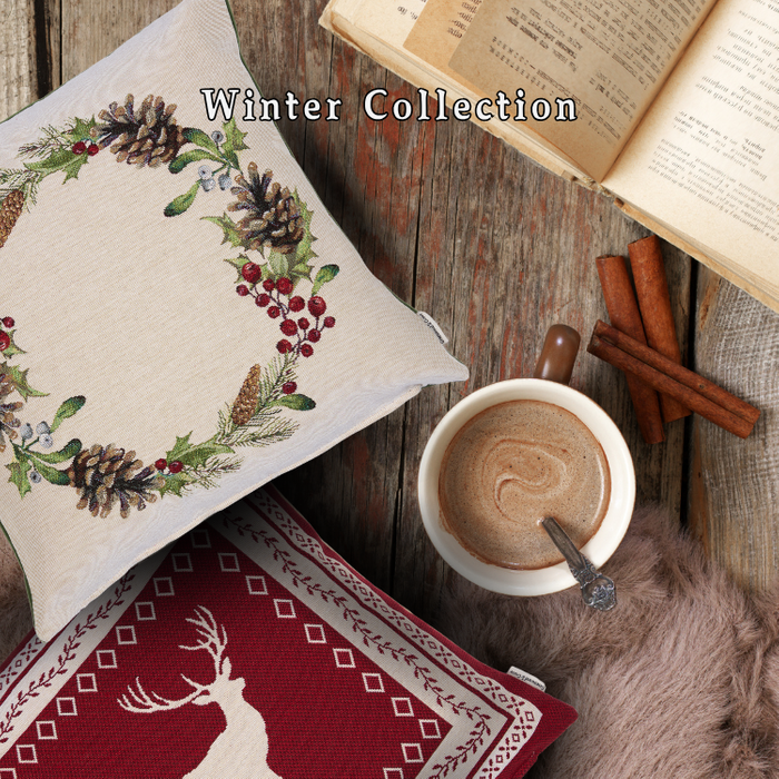 Winter Woven Cushion Collection