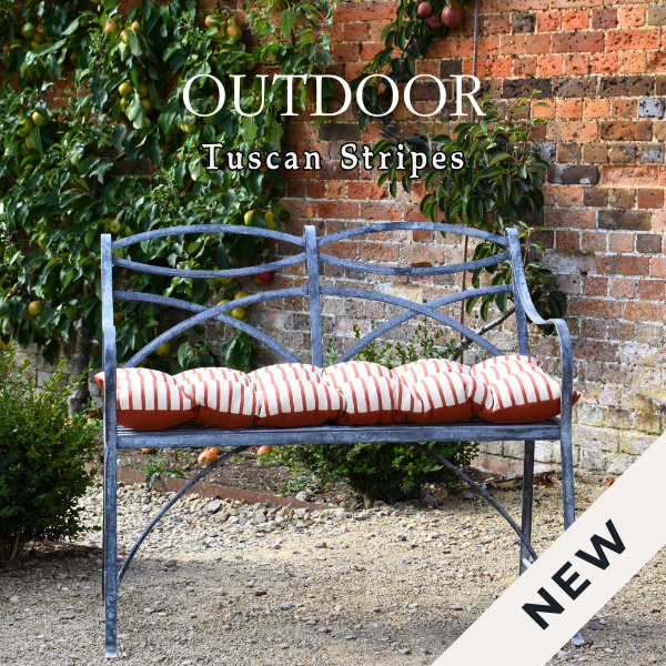 Outdoor Tuscan Stripe Tapestry Cushions