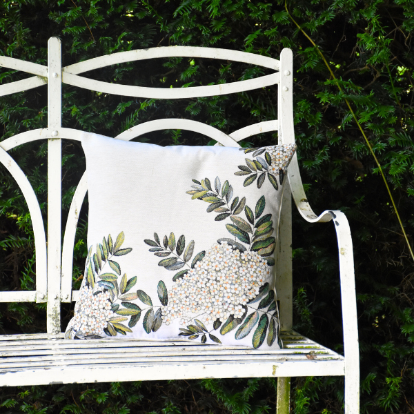 Woven Floral Cushion Collection