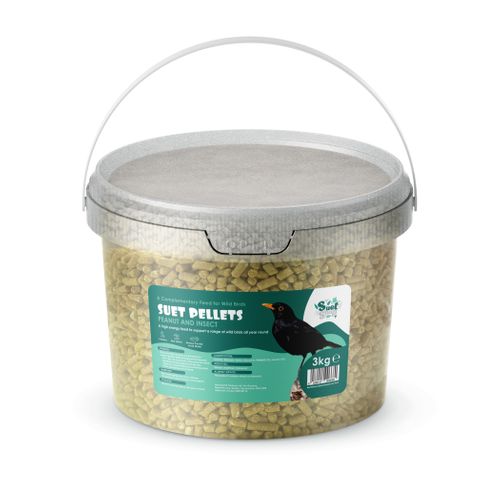 Peanut and Insect Suet Pellets (3kg)