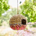 Large Round Recycled Cotton Birdhouse