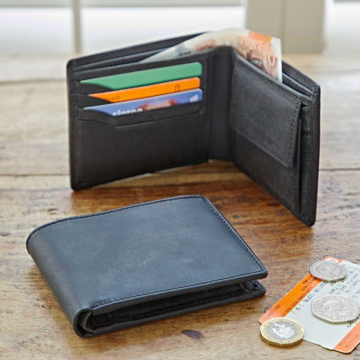 Buffalo Leather Billfold Wallet
