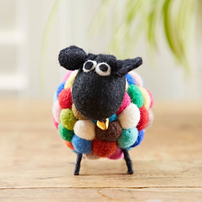 Felt Sheep Ornament
