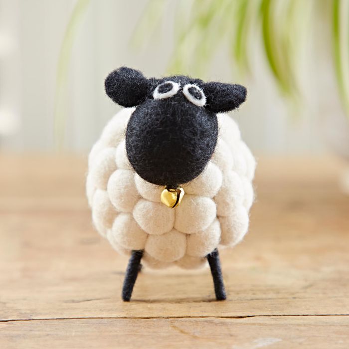 Felt Sheep Ornament