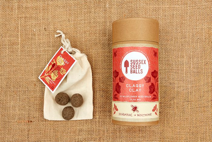 Seed ball gift tubes