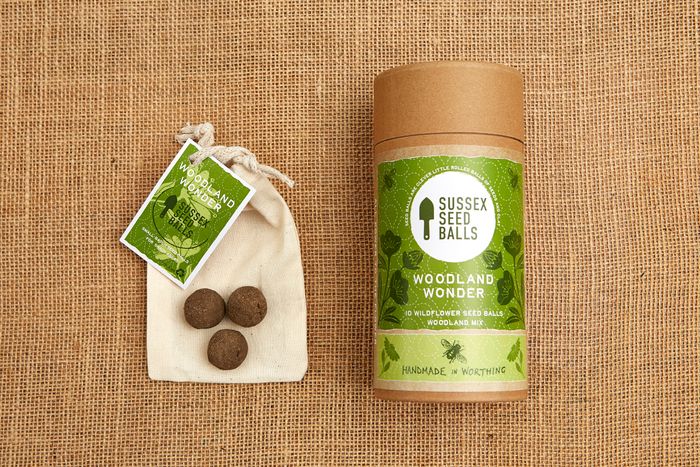 Seed ball gift tubes
