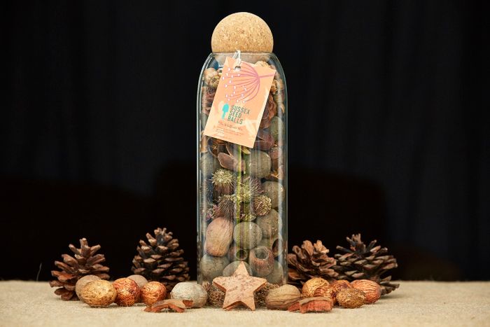 Seed ball gift jars