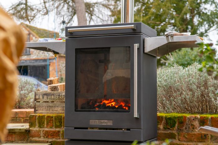 BBQube 2-Wheel Base: Grill & Heater