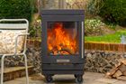 BBQube 4-Wheel Base: Heater Only: