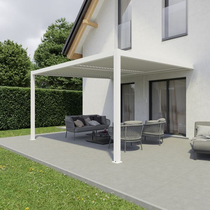 Wall Mounted Aluminum Pergola