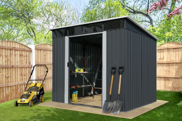 Skylight Metal Shed