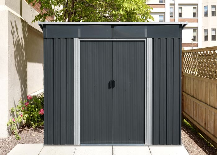 Skylight Metal Shed