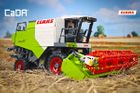CLAAS Dominator 370 Combine Harvester (Self-Build Brick Model)