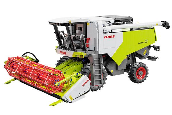 CLAAS Dominator 370 Combine Harvester (Self-Build Brick Model)