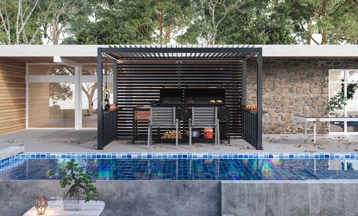 BBQ / Outdoor Kitchen Pergola