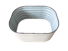 Short Oval raised garden beds