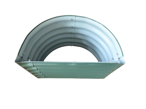 Hlaf Moon Shape Raised Garden Beds