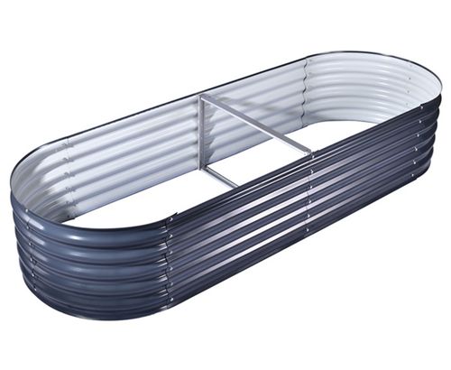 Long Oval raised garden beds