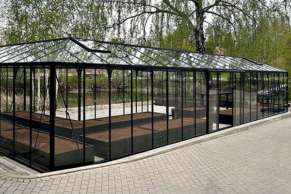 Aluminium greenhouse model Max