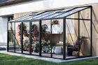 Aluminium Lean-To greenhouse