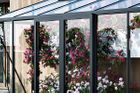 Aluminium Lean-To greenhouse