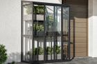 Mini aluminium greenhouse