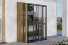 Mini aluminium greenhouse