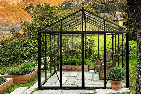 Aluminium greenhouse Classic Premium