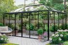 Pyramid aluminium greenhouse