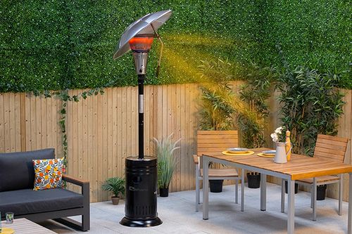 13kW Heat Focus 360 Patio Heater Charcoal