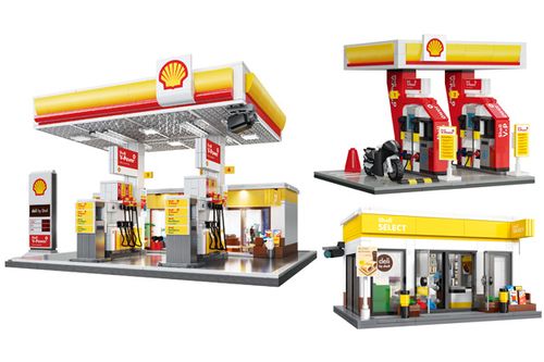 Shell Retail Station Building Series
