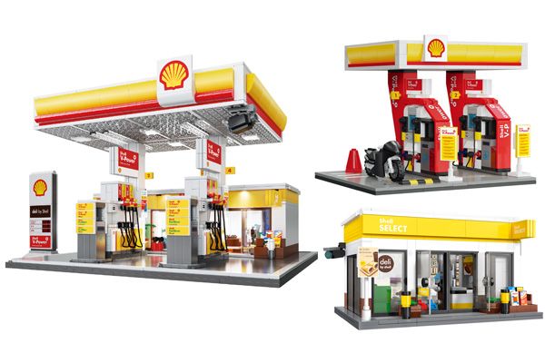 Shell Retail Station Building Series