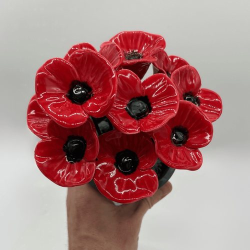 Ceramic Poppy