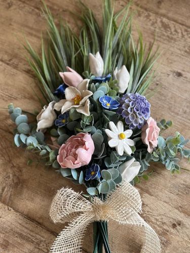 Ceramic Flower Bouquet