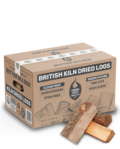 British Kiln Dried Log Box