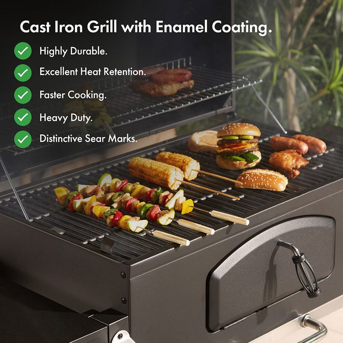 American Style Charcoal BBQ - XXL