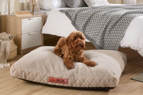 Paws for Slumber Sherpa Fleece Pet Bed