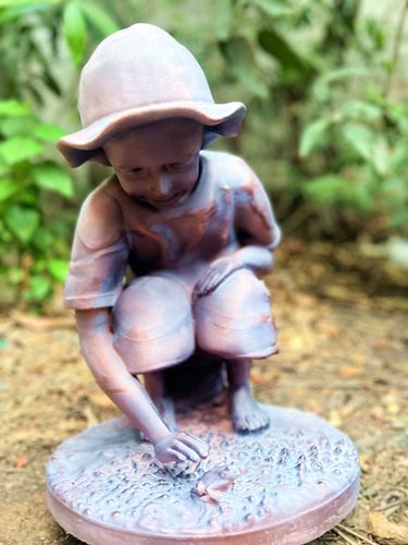 Boy and Girl Garden Ornaments