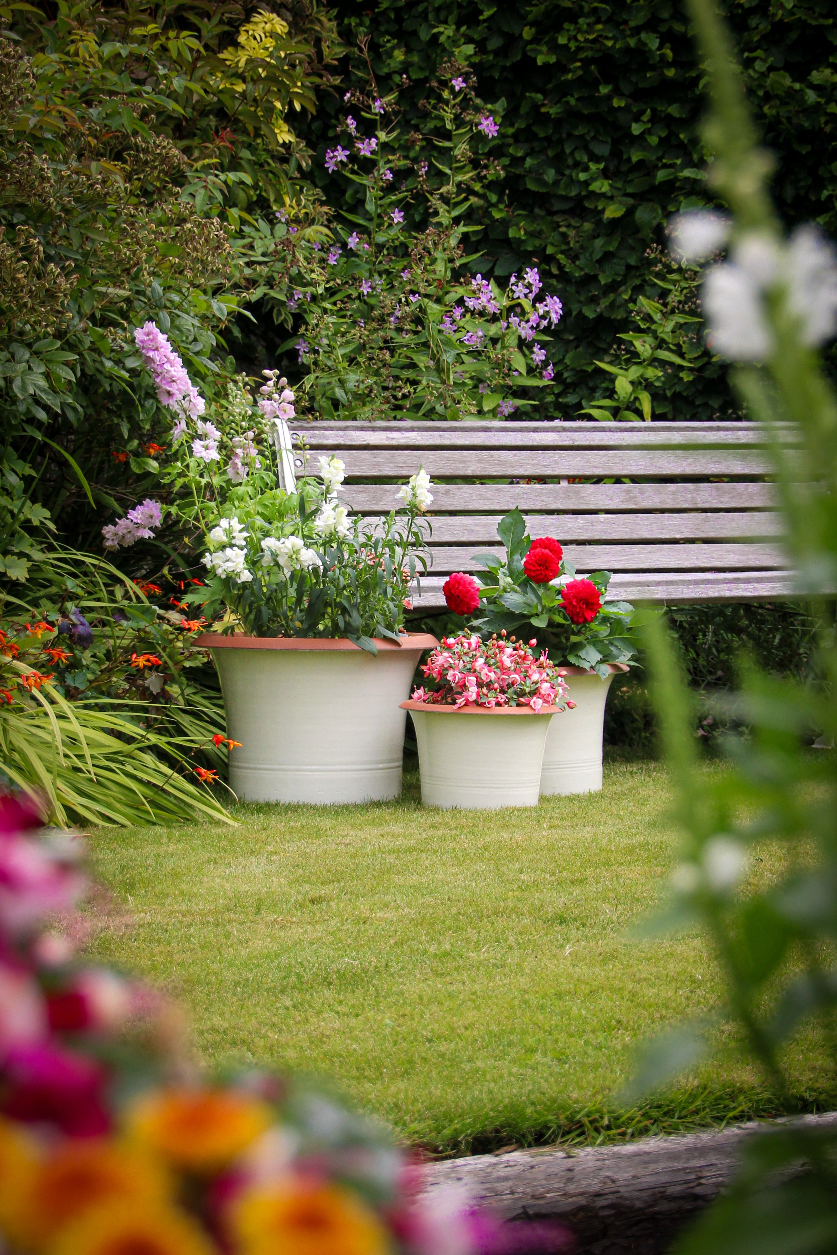 Smith & Jennings Flared Planter in Cream