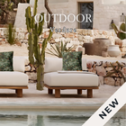 Outdoor Verdure Tapestry Cushions