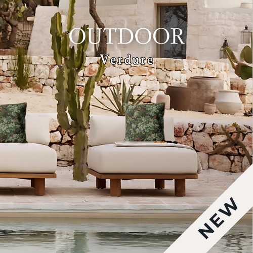 Outdoor Verdure Tapestry Cushions