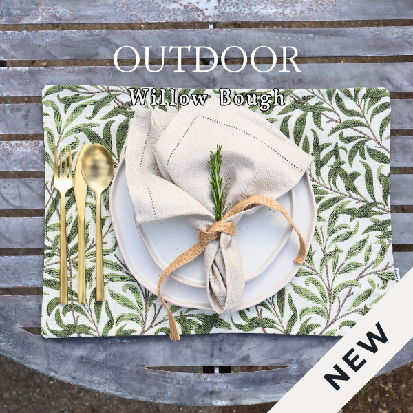 Outdoor Willow Bough Tapestry Cushions