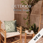 Outdoor Willow Bough Tapestry Cushions
