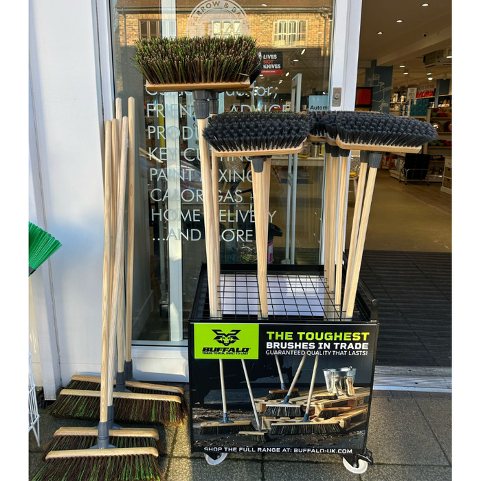 Buffalo Brushware Display Trolley
