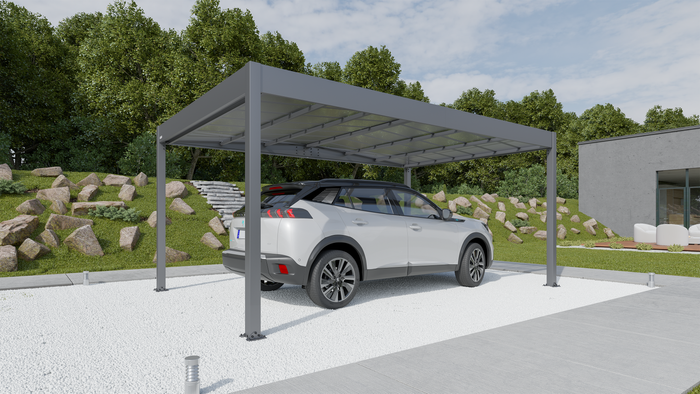 Aluminim carport LIBECCIO