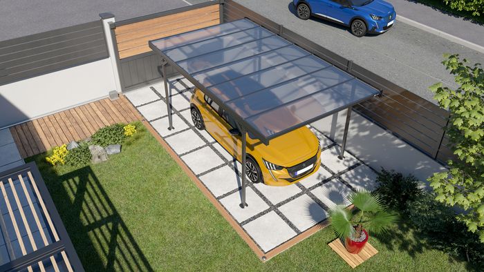 Aluminim carport MISTRAL